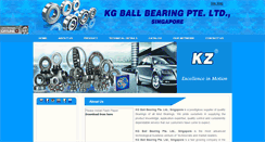 Desktop Screenshot of kgbearing.com.sg